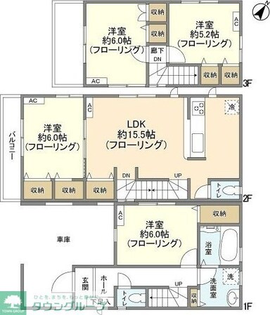 Kolet板橋四葉#02の物件間取画像